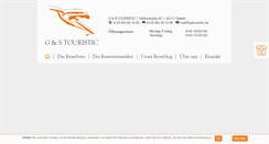 Desktop Screenshot of gstouristic.de